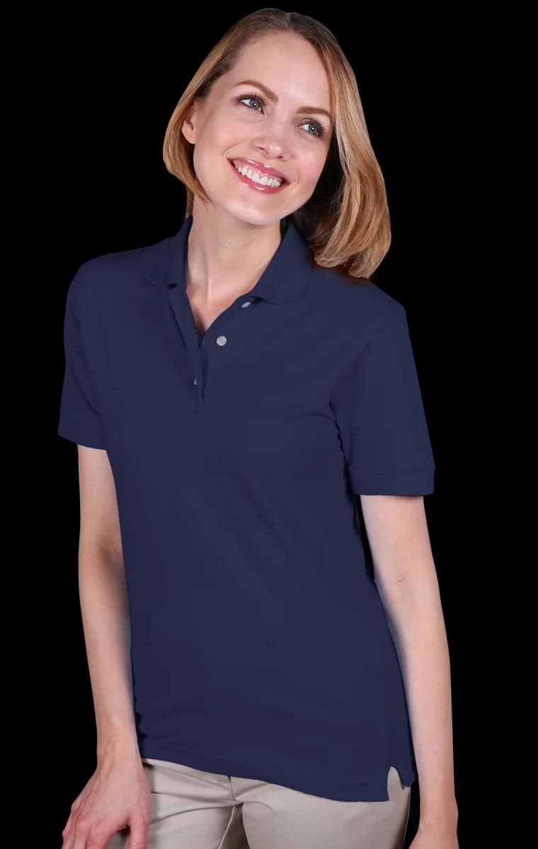 Blue Generation Ladies' Scotchgard Pique Polo