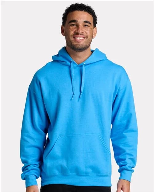 JERZEES Unisex Ultimate CVC Hooded Sweatshirt