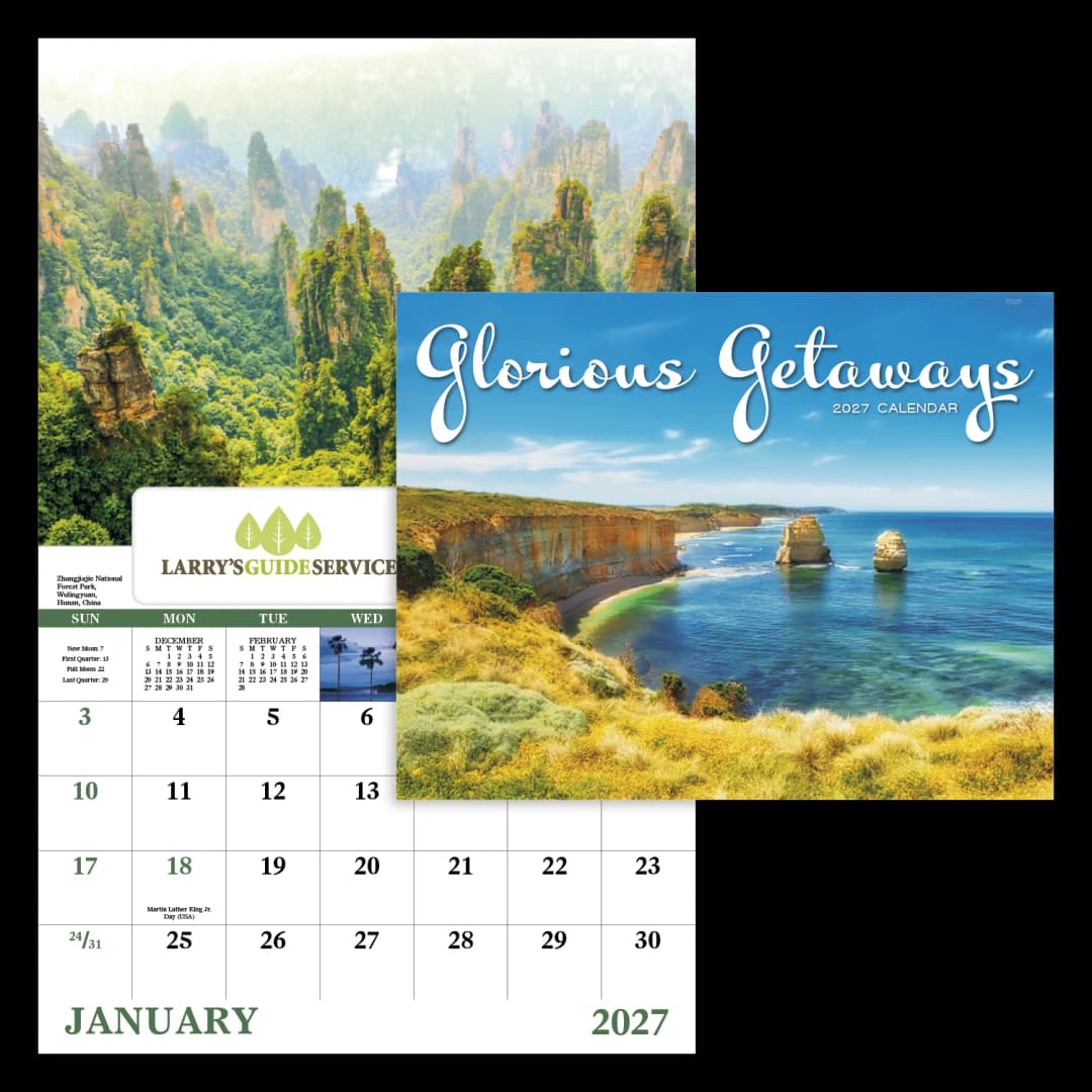 Glorious Getaways - Window Calendar