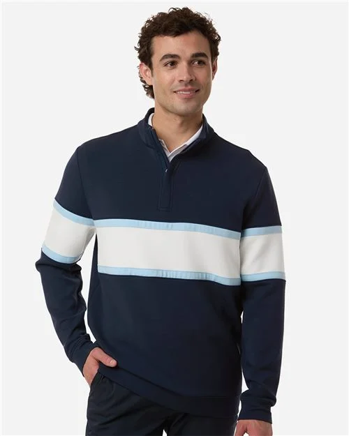 Swannies Men's Owen Quarter-Zip Colorblock Pullover