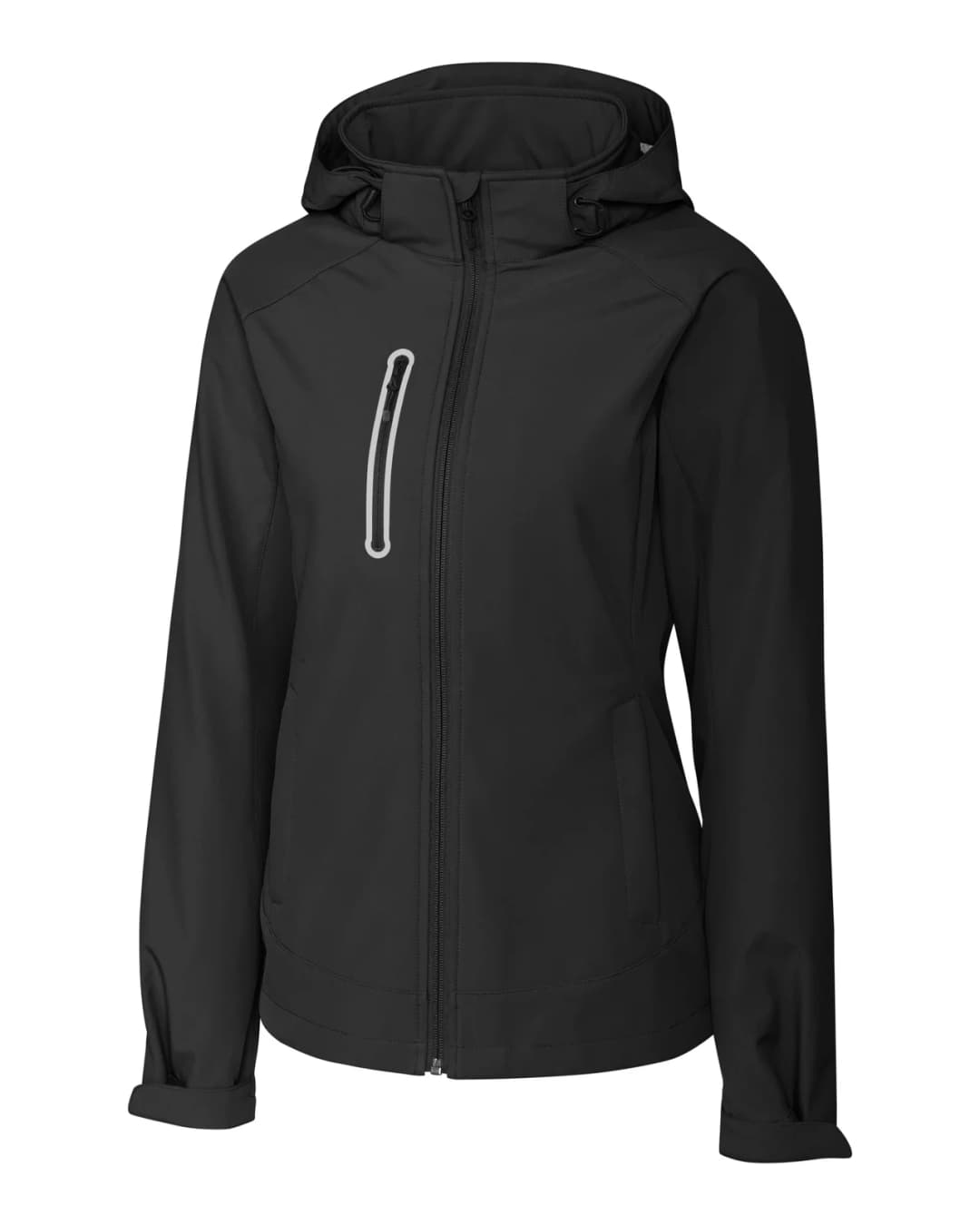 Clique Milford Waterproof Softshell Womens Full Zip Hooded Jacket