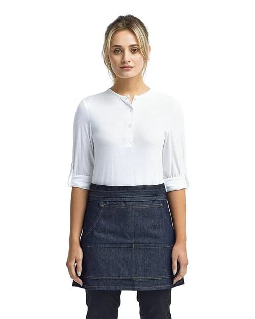 Artisan Collection by Reprime Jeans Stitch Denim Waist Apron