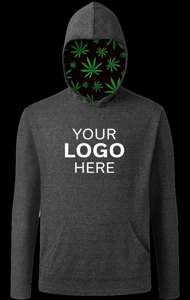 Blue Generation Cannabis Adult Triblend Pullover Hoodie