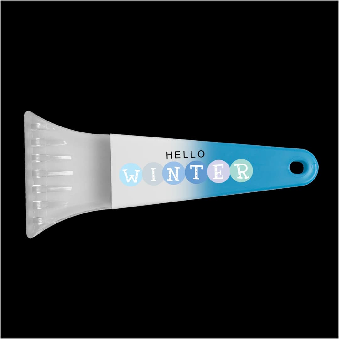 7" Polar Color-Changing Ice Scraper