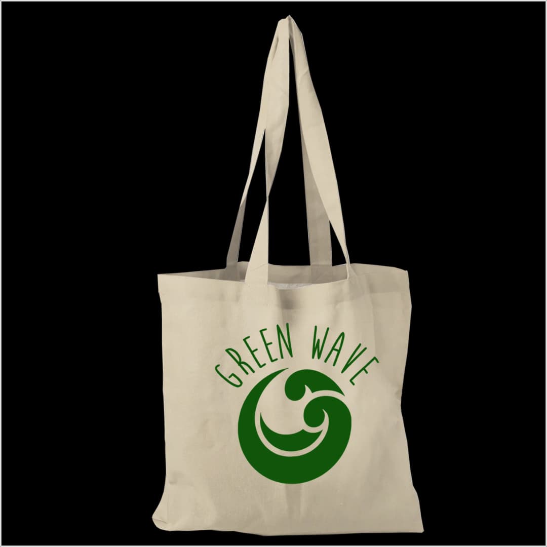 Square Cotton Flat Tote