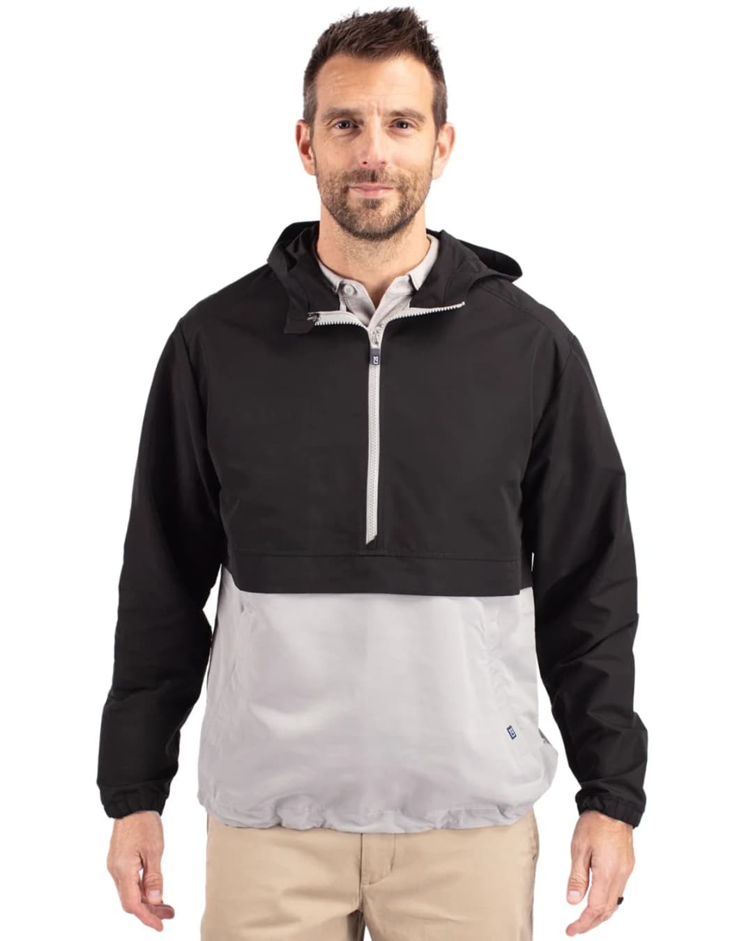 Cutter & Buck Charter Eco Recycled Mens Anorak Jacket
