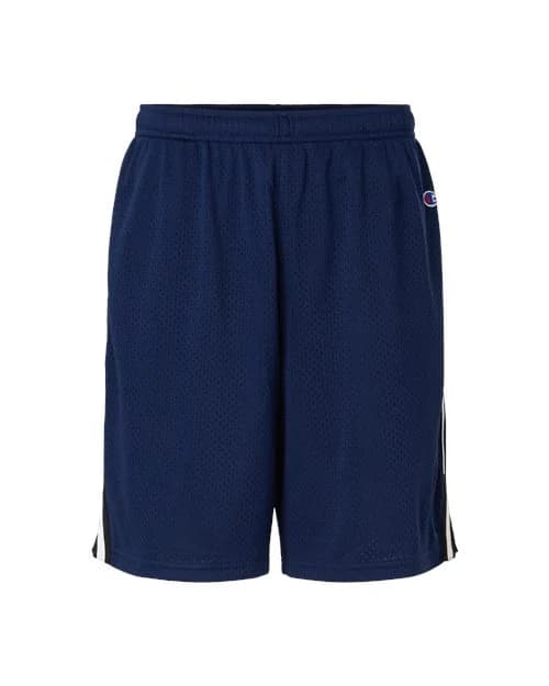 Champion Unisex 7" Game Mesh Shorts with Side Stripe