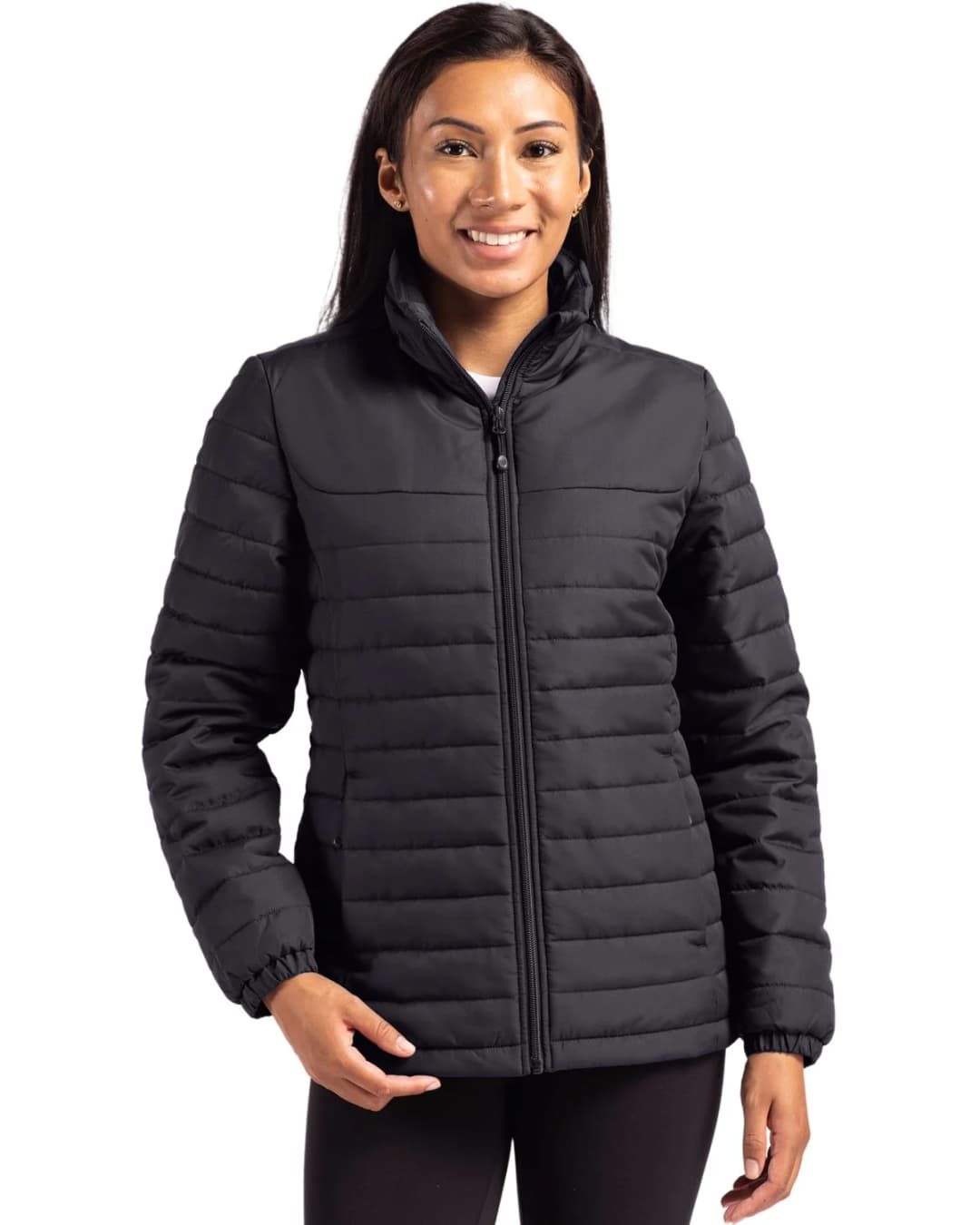 Clique Elevation Recycled Insulated Puffer Womens Full Zip Jacket
