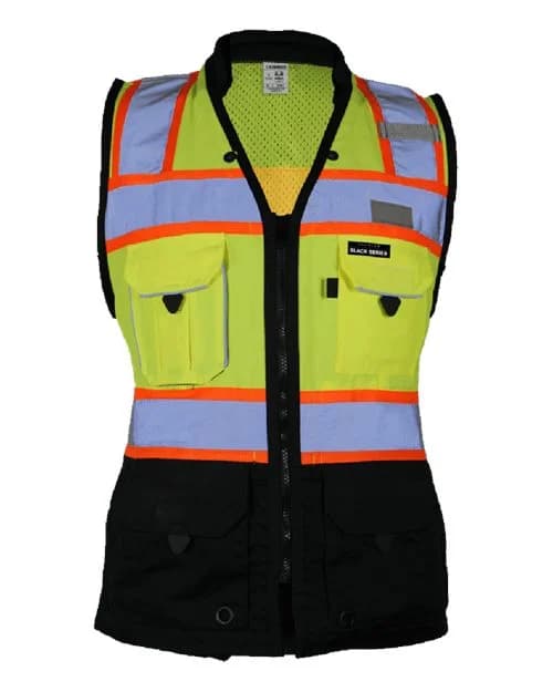 Kishigo Women's Premium Black Series® Heavy Duty Surveyors Vest