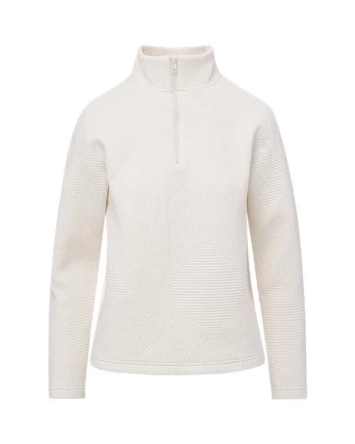 MV Sport Women's Zelda Zig Zag Quarter-Zip Pullover