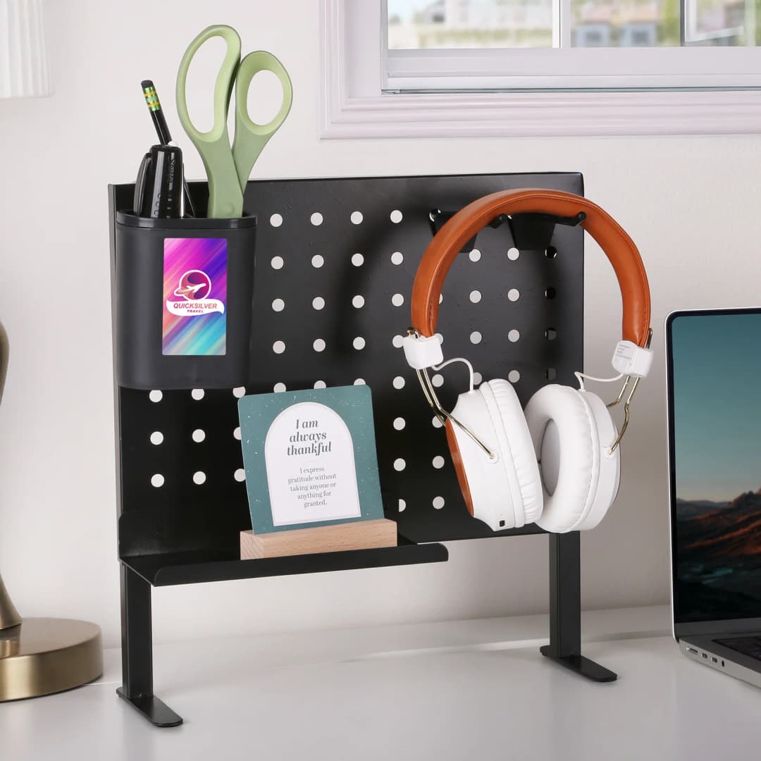 Peggie Desktop Pegboard Organizer