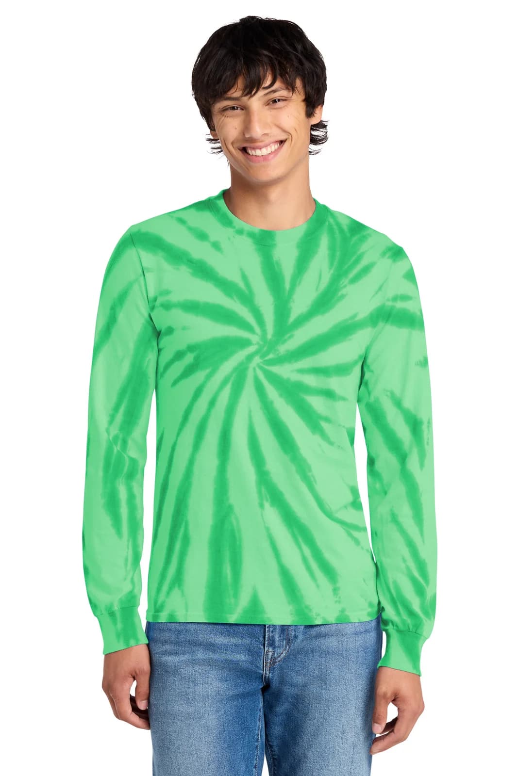 Port & Co® Tie-Dye Long Sleeve Tee