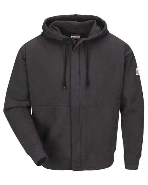 Bulwark Men's Tall Zip-Front Hooded Sweatshirt