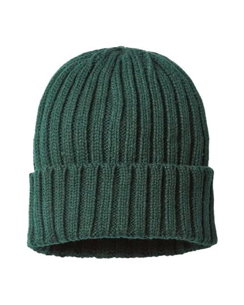 Atlantis Headwear Sustainable Cable Knit Cuffed Beanie