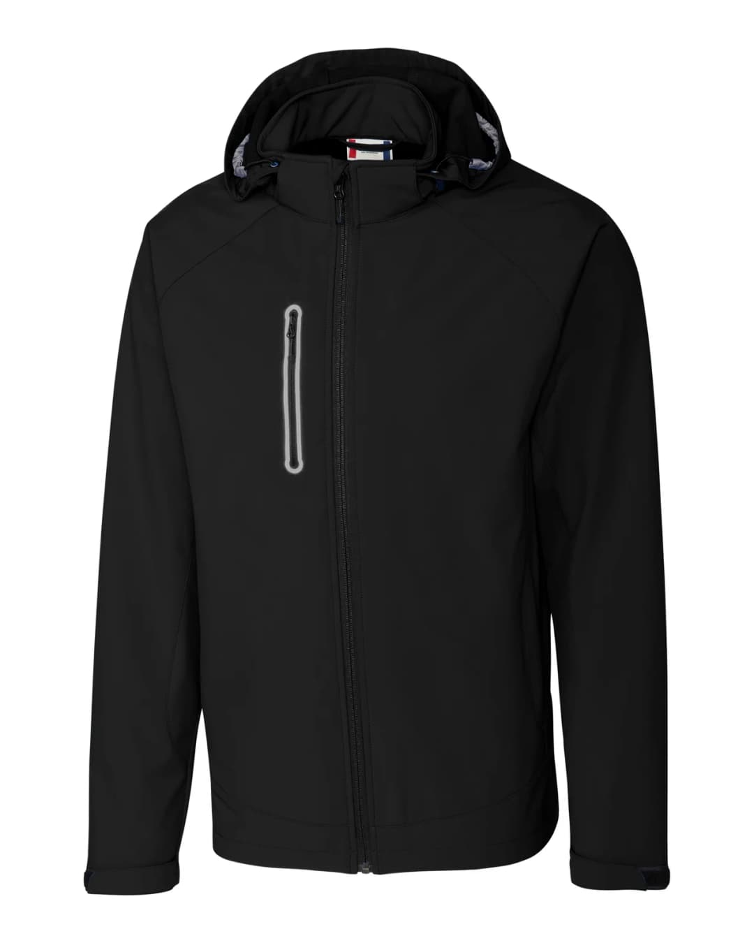 Clique Milford Waterproof Softshell Mens Full Zip Hooded Jacket