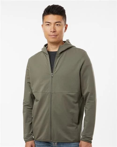 Independent Trading Co. Unisex Perform Full-Zip Hooded Sweatshirt