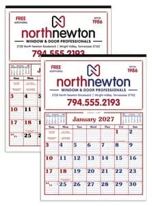 Skinner & Kennedy® Commercial 12-Sheet Calendar