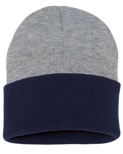 Sportsman 12" Color Blocked Cuffed Beanie