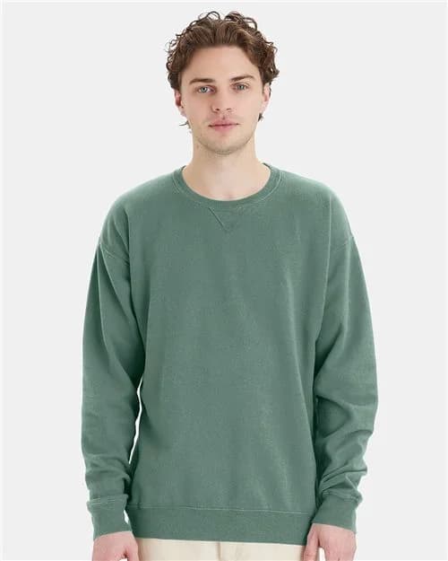 ComfortWash by Hanes Unisex Garment-Dyed Crewneck Sweatshirt