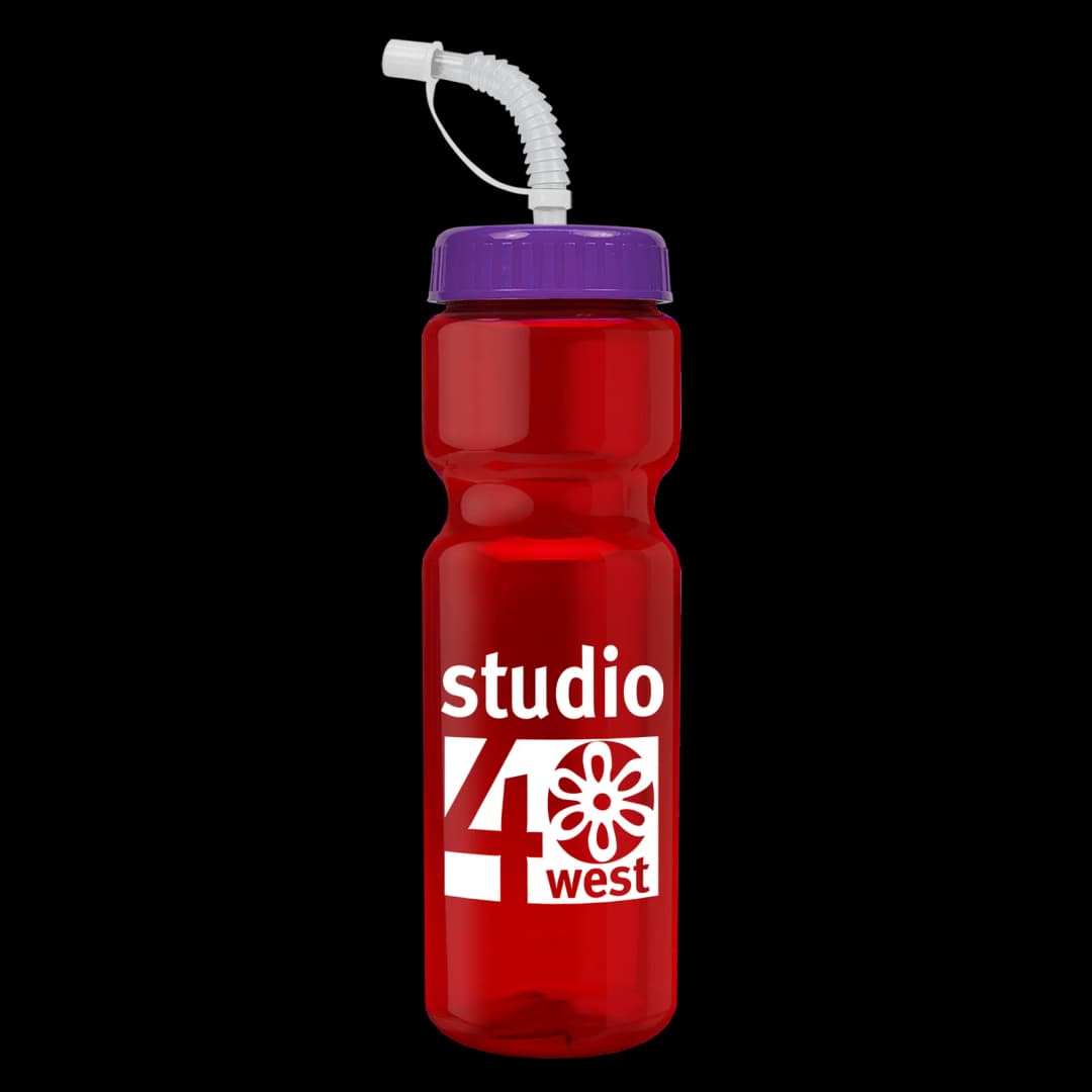 Champ Bottle with Straw Lid - 28 oz.