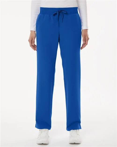 Jaanuu Women's Xenos Essential Knit-Waist Scrub Pants