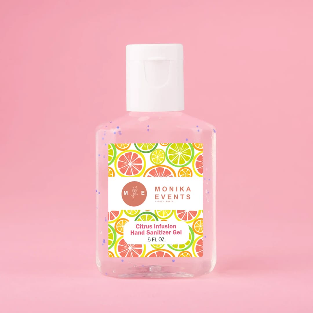 Hand Sanitizer Gel With Moisture Beads: 1/2 Oz Travel Size
