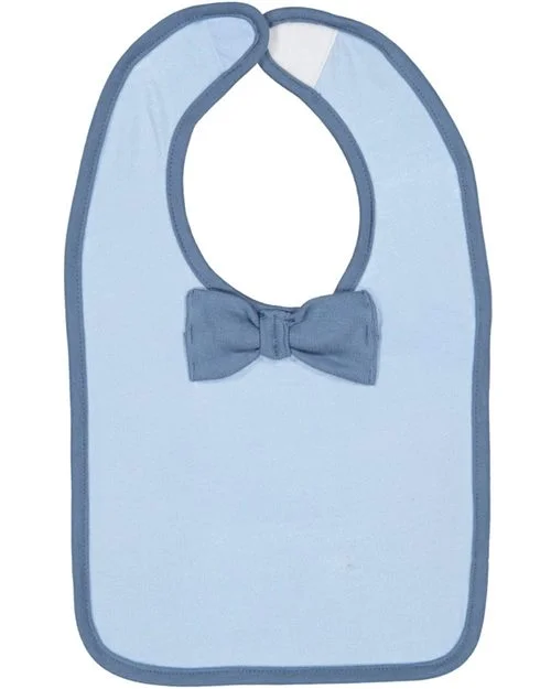 Rabbit Skins Infant Baby Rib Bow Tie Bib