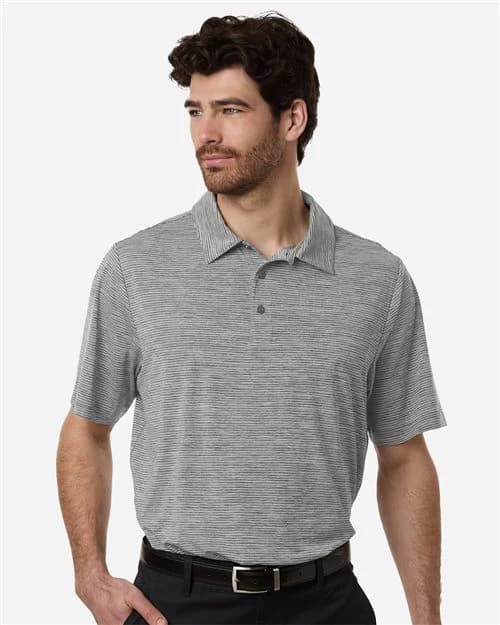 Team 365 Men's Relay Heathered Stripe Polo