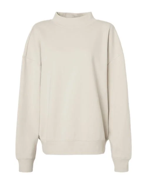 Independent Trading Co. Women's Midweight Mock Neck Sweatshirt