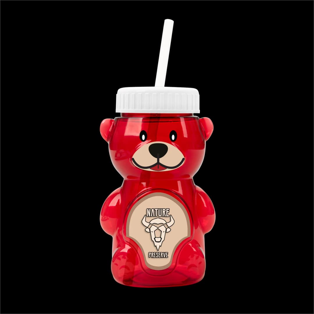 Cubbie RPET Bottle with Straw Lid - 20 oz.