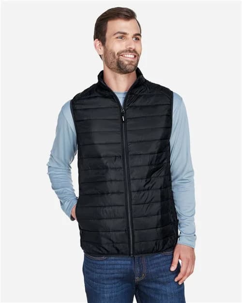CORE365 Men's Prevail Packable Puffer Vest
