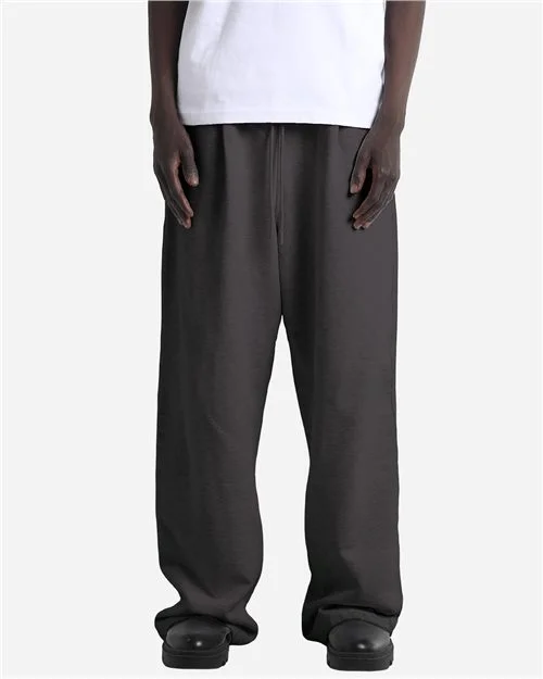 Shaka Wear Unisex Garment-Dyed Pleated Pants