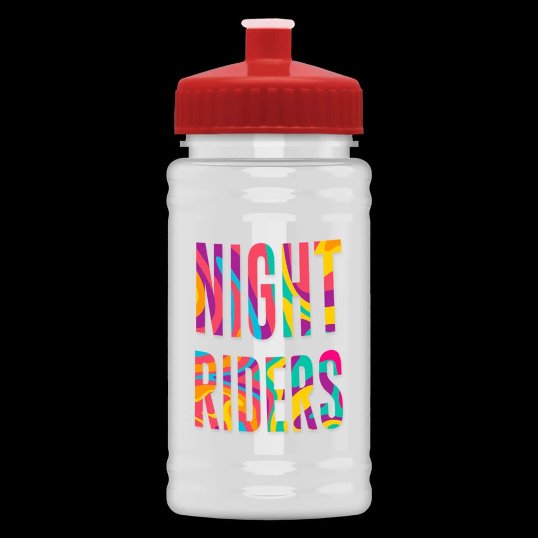 Mini RPET Bottle with Push-Pull Lid - 16 oz.