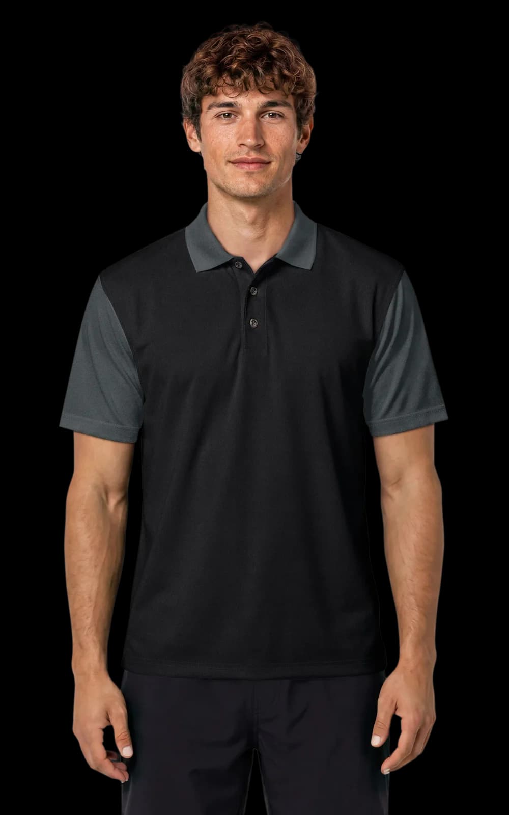 Blue Generation Men's IL-50 Colorblock Polo