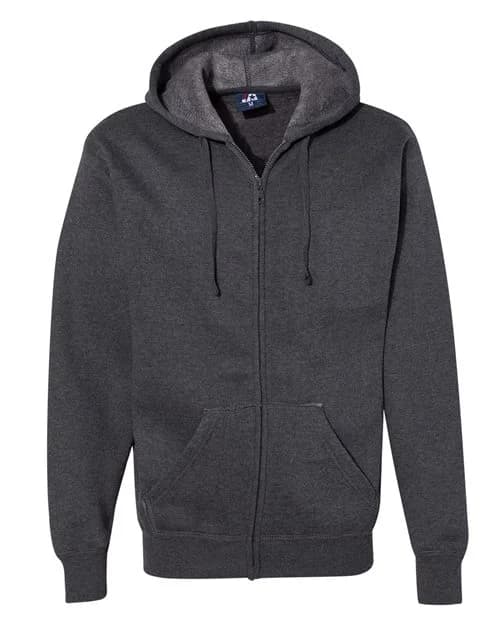 J. America Men's Premium Full-Zip Hooded Sweatshirt