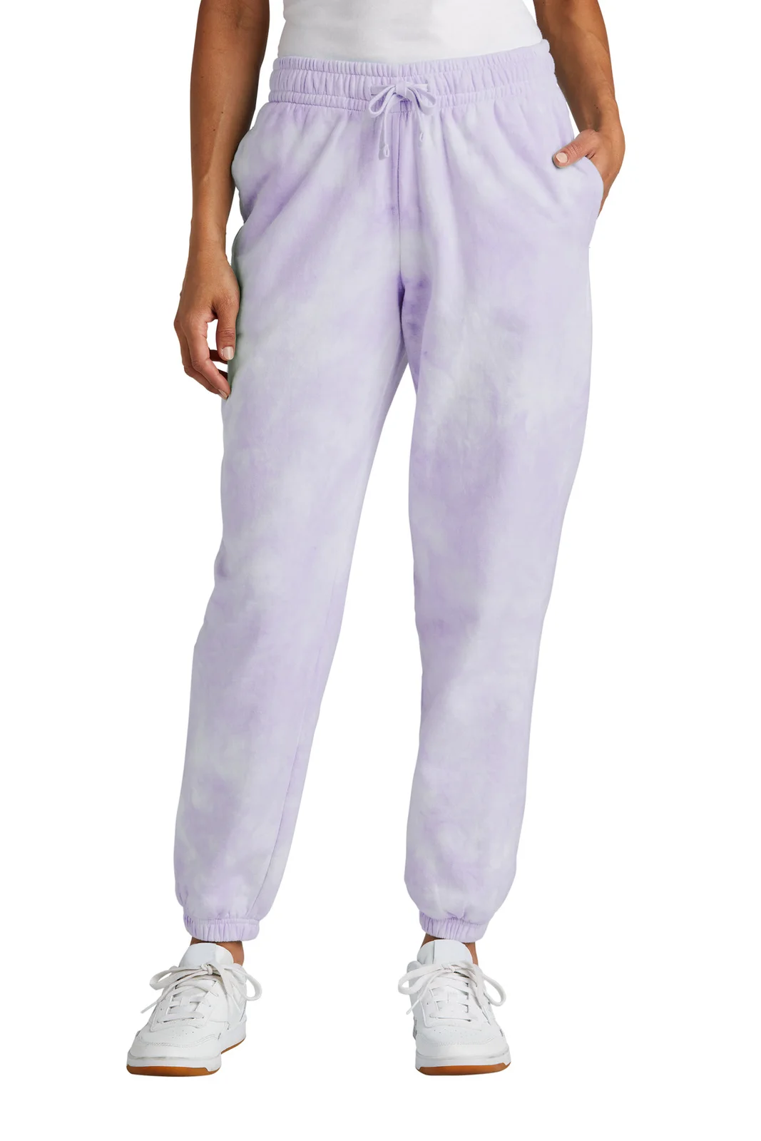 Port & Co® Women's Beach Wash® Cloud Tie-Dye Sweatpant