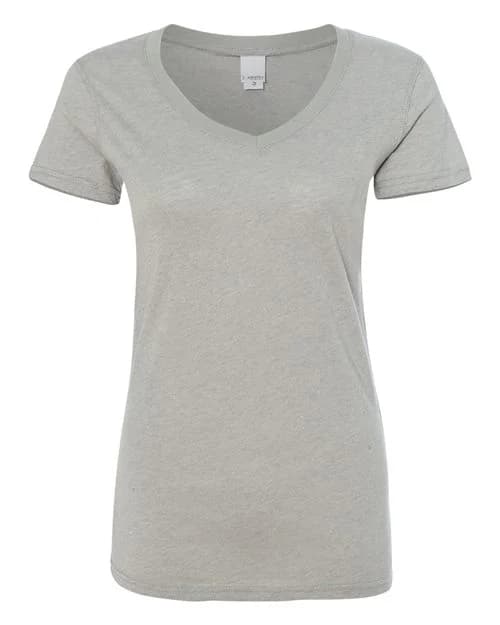 J. America Women’s Glitter V-Neck T-Shirt