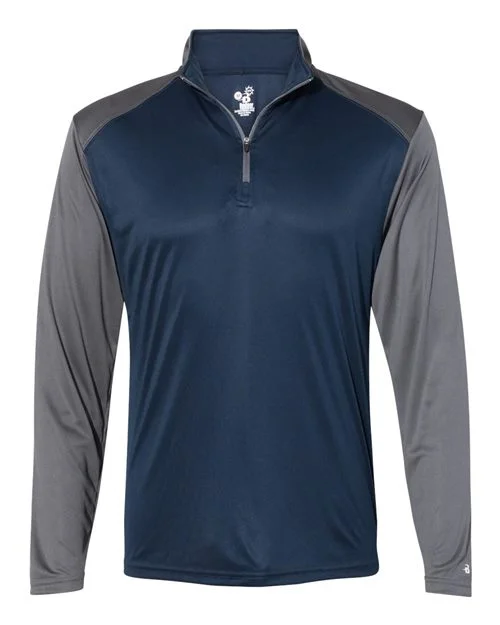 Badger Men's Ultimate SoftLock™ Sport Quarter-Zip Pullover