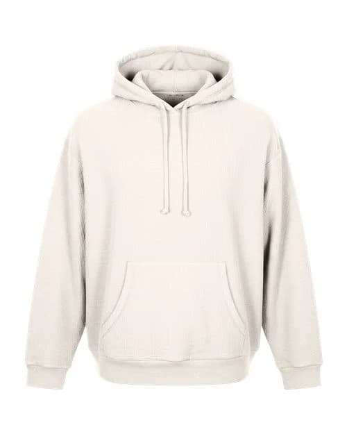 Boxercraft Unisex Corded Pullover Hooded Sweatshirt