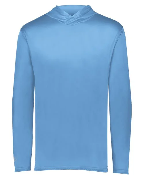 Holloway Youth Momentum Hooded Long Sleeve T-Shirt