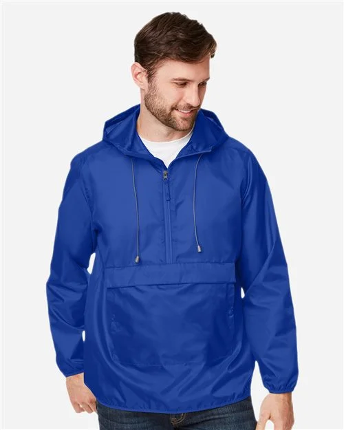 Team 365 Unisex Zone Protect Packable Anorak Jacket