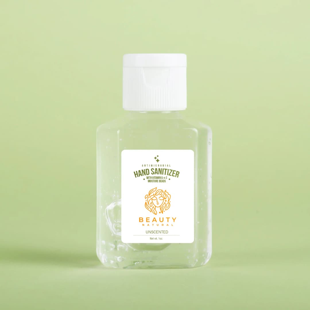 Hand Sanitizer Gel: 1 Oz Rectangle Bottle