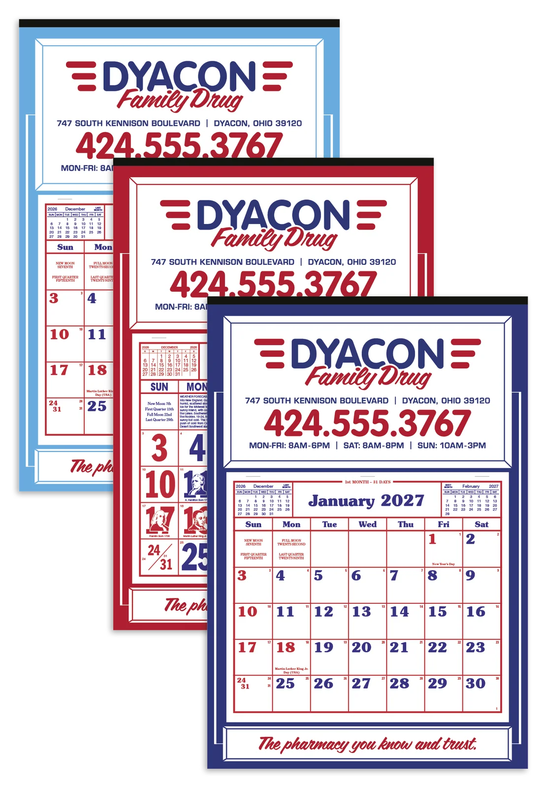 Apron Calendar