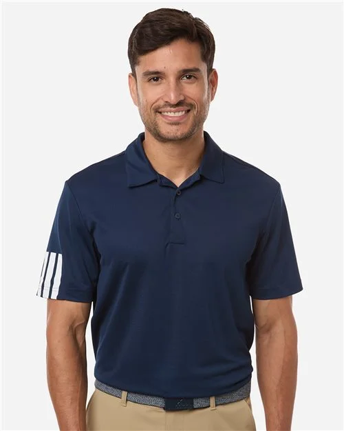 Adidas Men's Performance 3-Stripes Climacool Polo