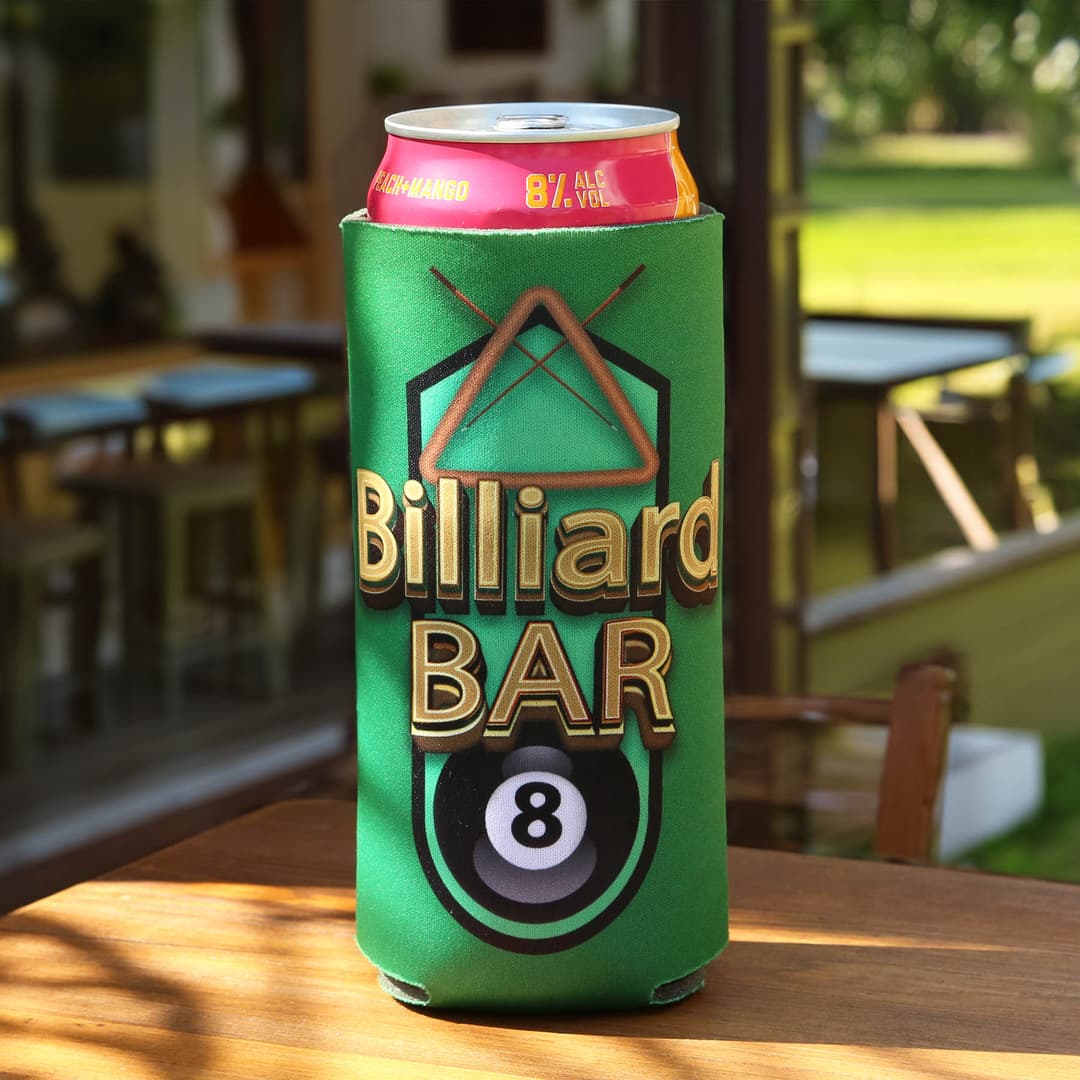 BEST Full Color 24 oz Can Cooler