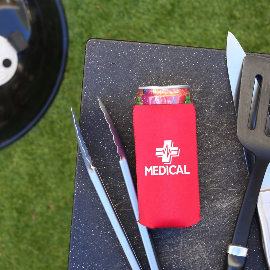 12 oz Slim Neoprene Can Cooler