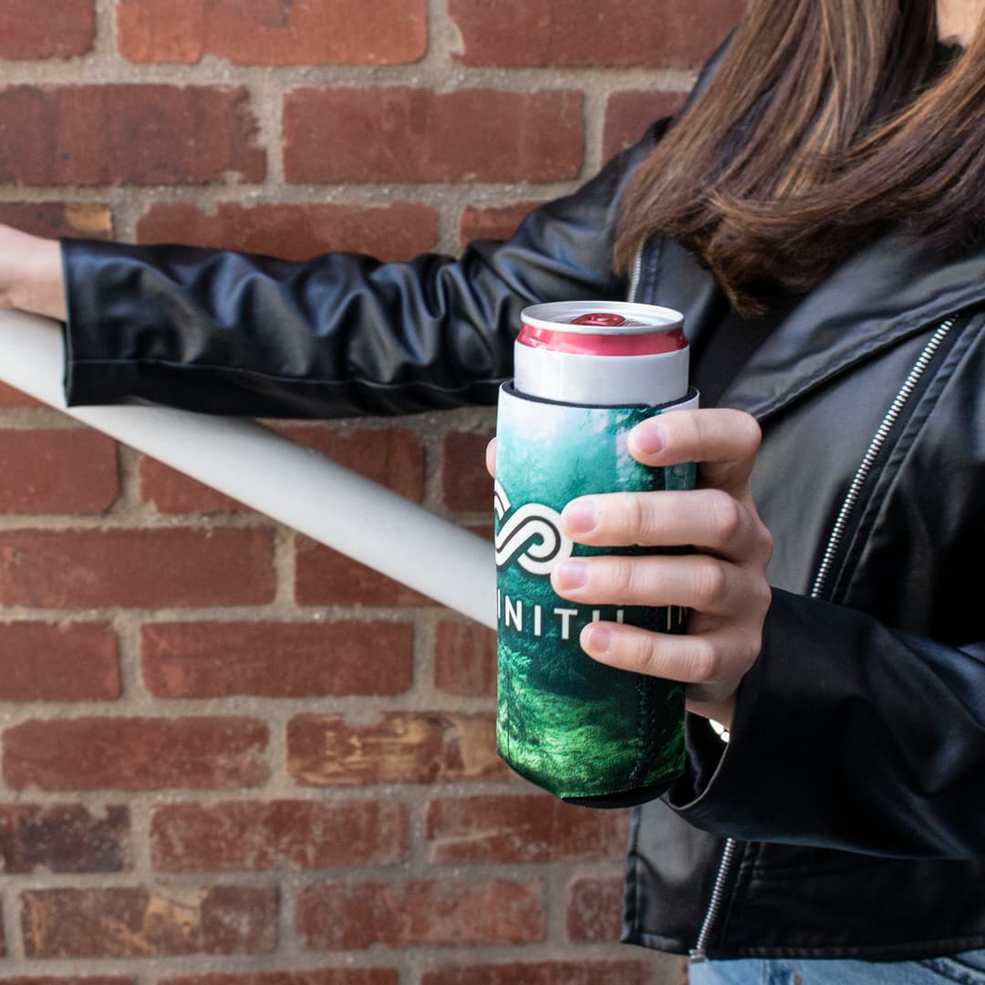 Full Color 16 oz Neoprene Can Cooler