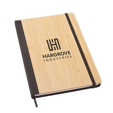 6" x 8" Bamboo Journal with RPET Back