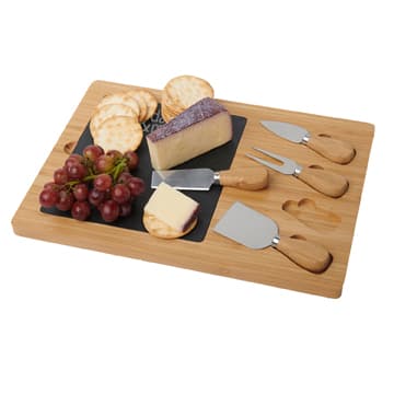 Slate Cheese Board Set