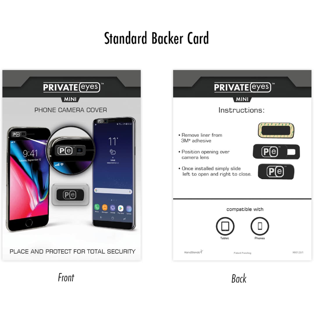 Private Eyes™ Mini Standard Blister Pack